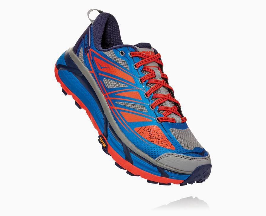 Chaussure Trail Hoka One One Mafate Speed 2 Homme - Bleu - URL-149827